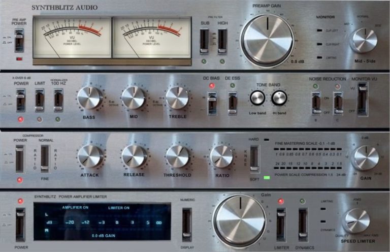 Synthblitz Audio – VA RAXS – Mastering Rack 1.94 VST x64-mixing & mastering