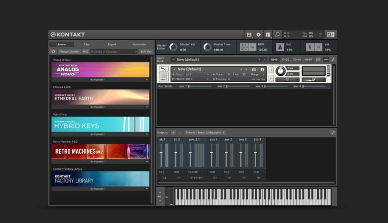 Native Instruments – Kontakt 7 v7.3.0 EXE, VSTi3, AAX х64