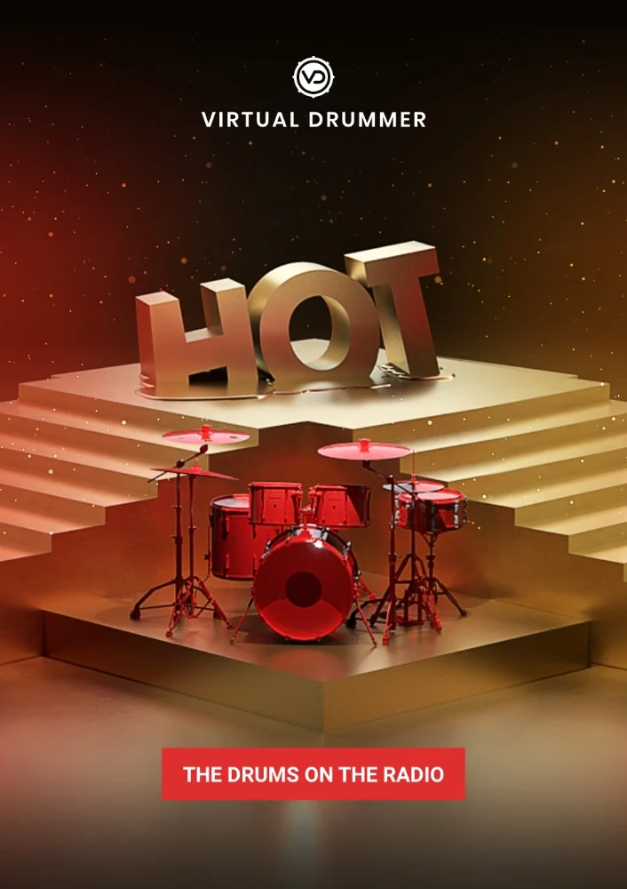 UJAM – Virtual Drummer Hot v2.4.1 VSTi, VSTi3 x64